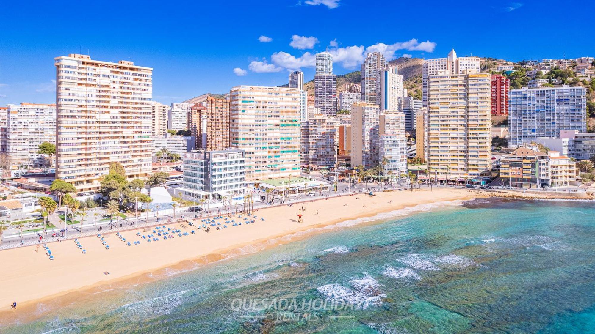 100Mts To Beach, Luxury Apartment Benidorm Encanto Exterior photo