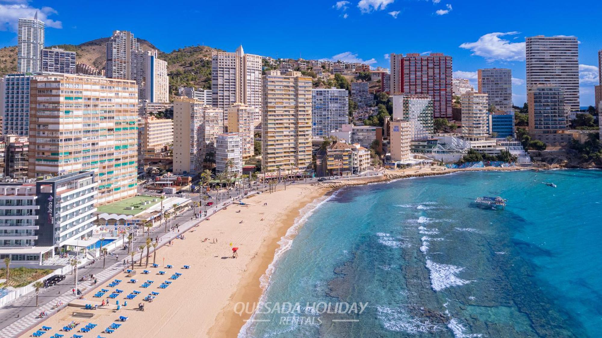 100Mts To Beach, Luxury Apartment Benidorm Encanto Exterior photo