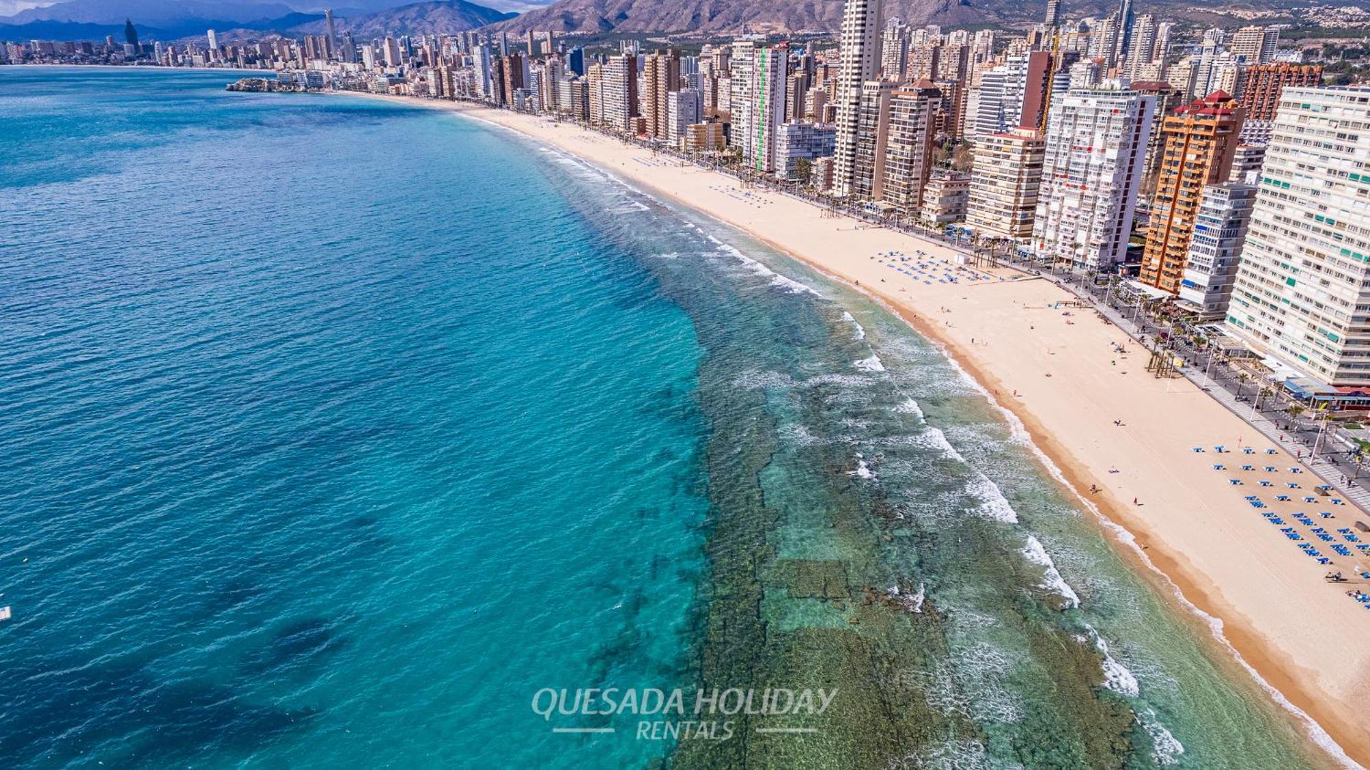 100Mts To Beach, Luxury Apartment Benidorm Encanto Exterior photo