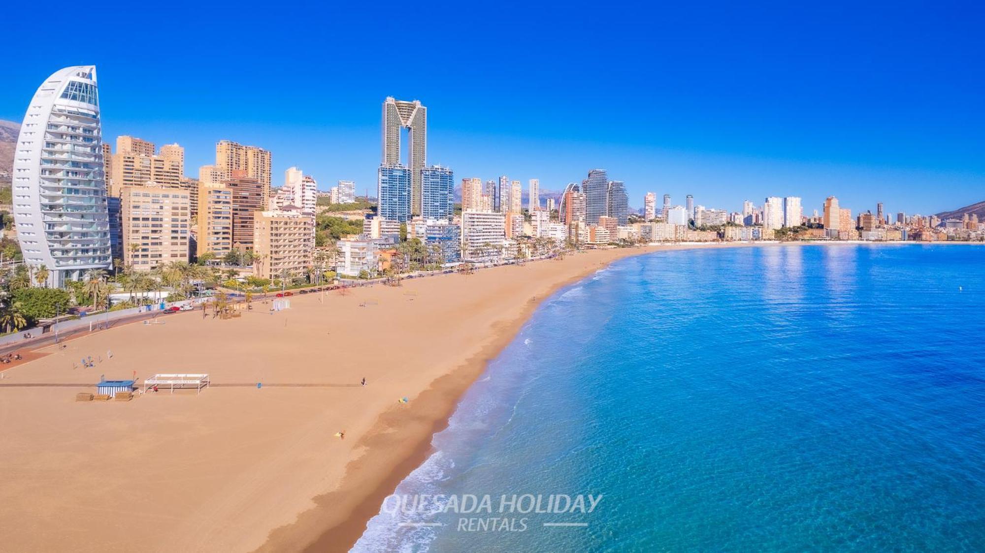 100Mts To Beach, Luxury Apartment Benidorm Encanto Exterior photo