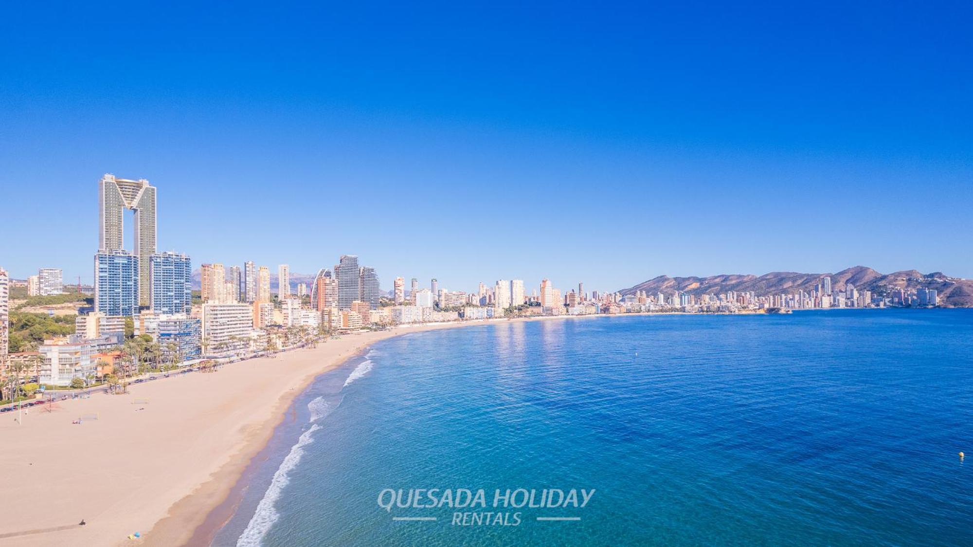 100Mts To Beach, Luxury Apartment Benidorm Encanto Exterior photo